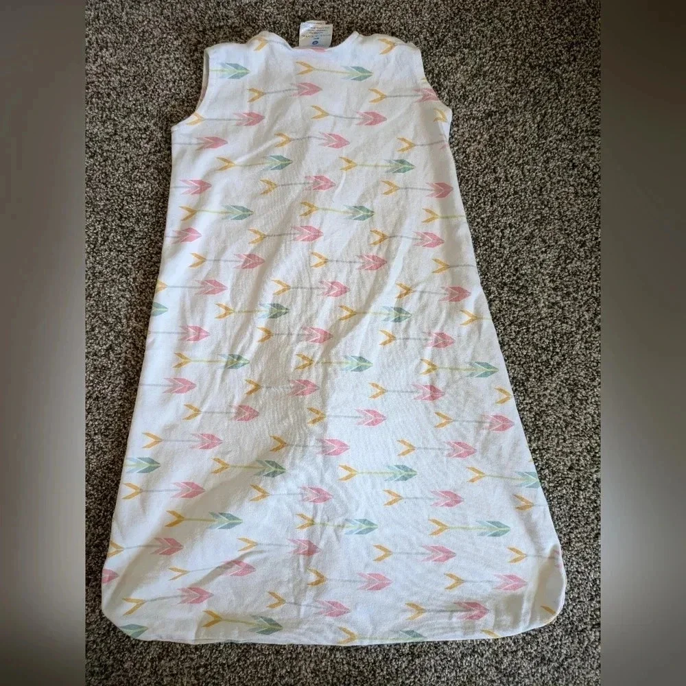 Halo Sleepsack for Babies Green Pink Cotton size Small‎ 0-6mo